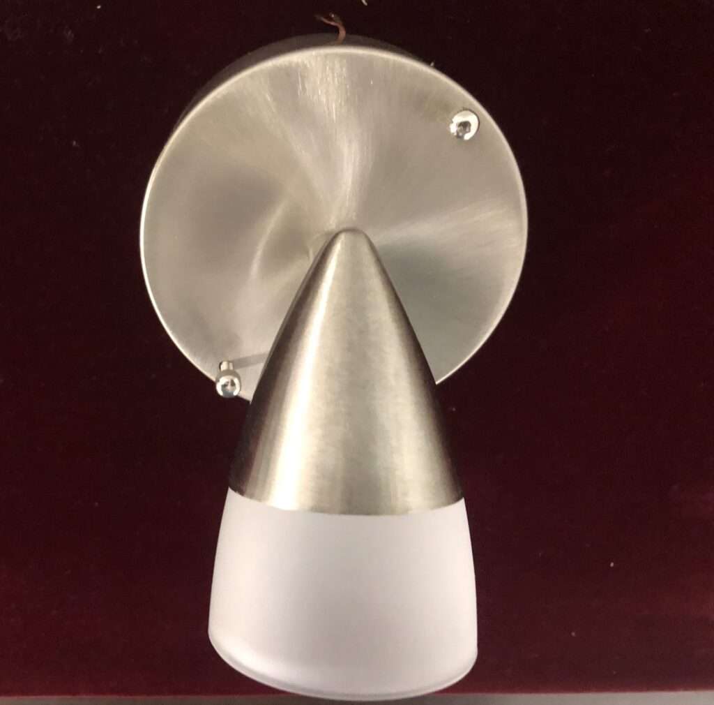 Allen + Roth Flushmount Spot Light with Frosted Glass Shade